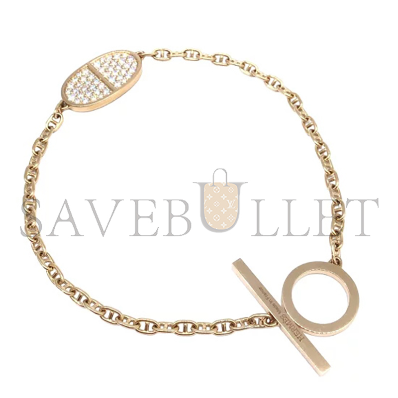 h**mes farandole k18pg Di*m*nd bracelet